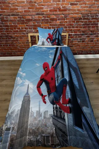 ÖRÜMCEK ADAM APARTMAN YORGAN SETİ