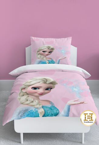 PEMBE KALPLİ ELSA NEVRESİM TAKIMI