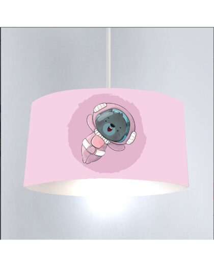 ASTRONOT AYI DİJİTAL BASKI AVİZE