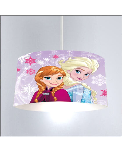 ELSA VE ANNA KAR TANESİ AVİZE DİJİTAL BASKI AVİZE