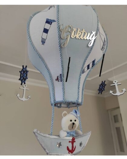 Kayıklı Gemici Balon Avize