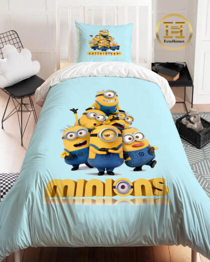 Minions Desenli, Tek Kişilik Nevresim Takımı