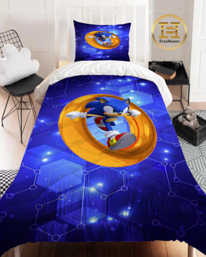 SONIC YORGAN SETİ ( YORGAN - YASTIK KILIFI )