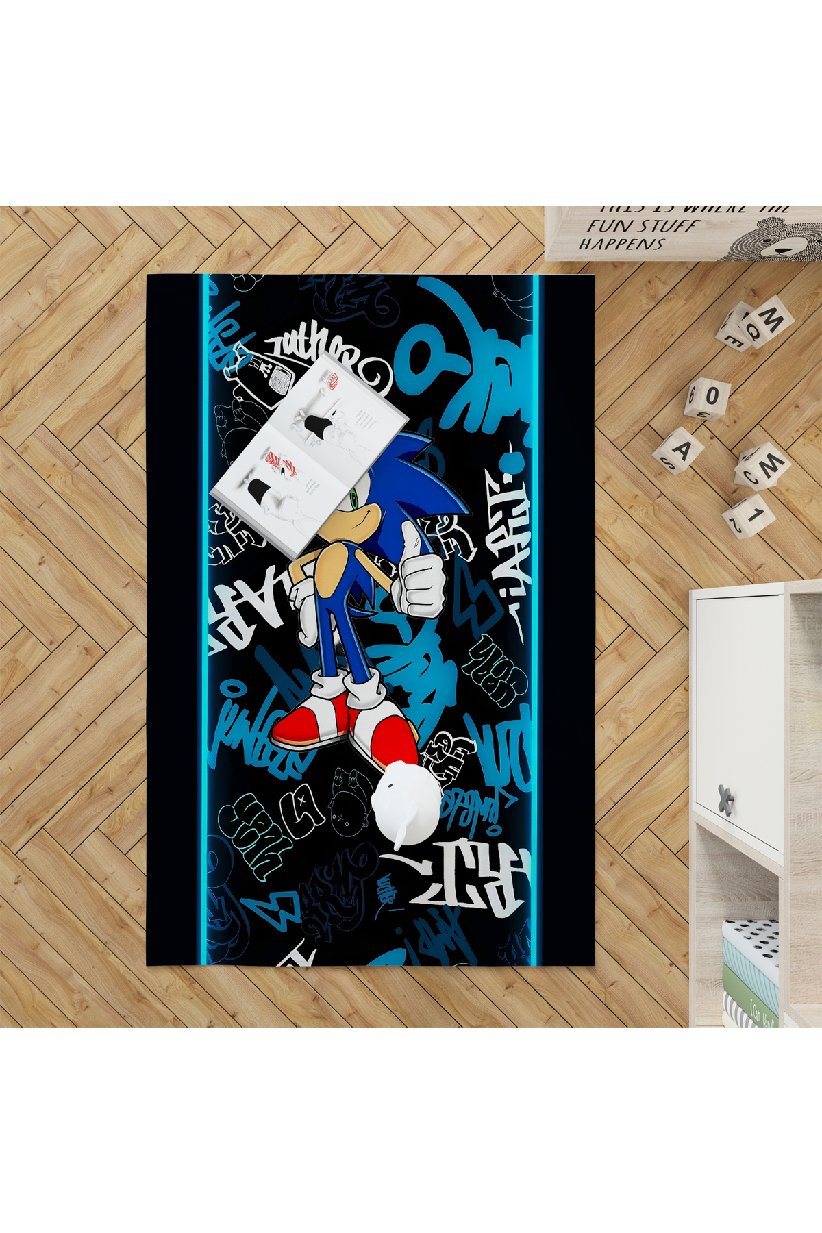 SONIC NEON KİŞİYE ÖZEL KALIN TABAN HALI