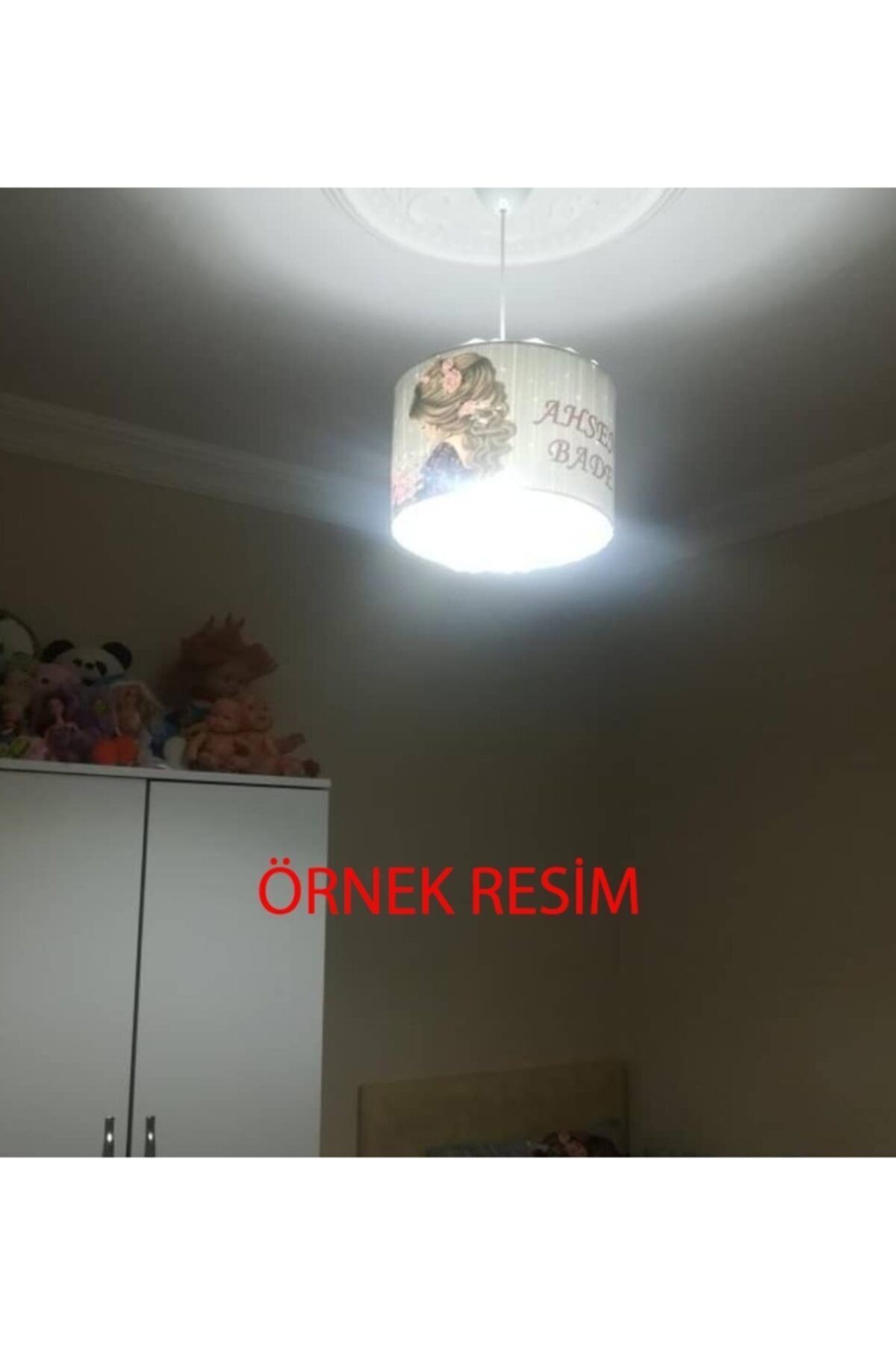 Fil Ve Uçan Balon Çocuk Avizesi - Görsel 6
